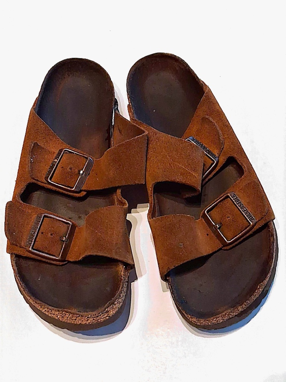 Birkenstock Arizona Mink Suede Sandals EU 39 / US Women's 8-8.5 (10" Insole)